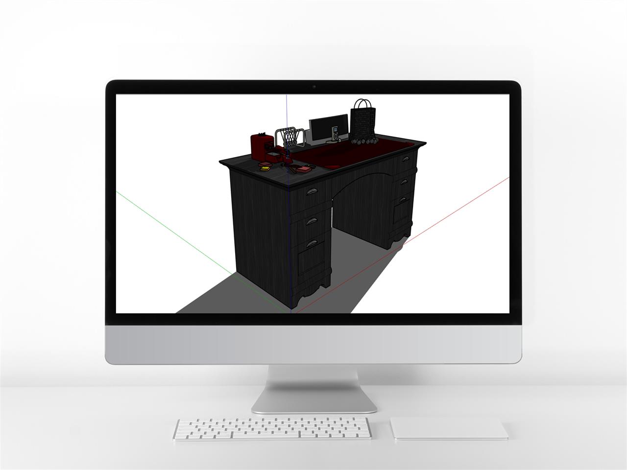 마음을 사로잡는 학습책상 sketchup 템플릿