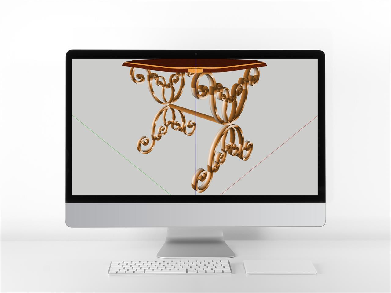 단출한 찻상테이블 sketchup 소스