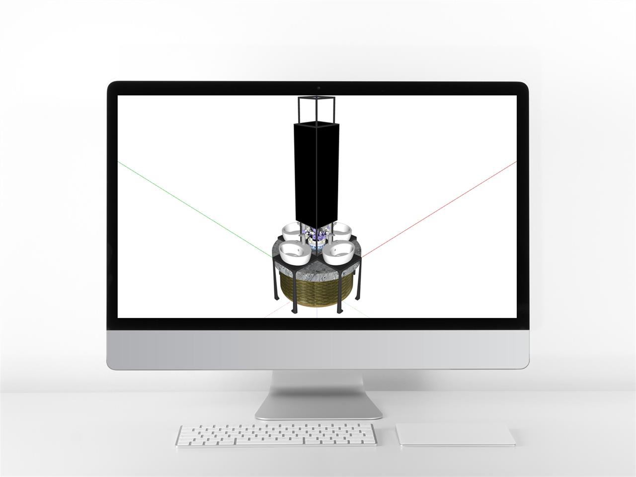 폼나는 샤워욕실 리모델링 sketchup 소스