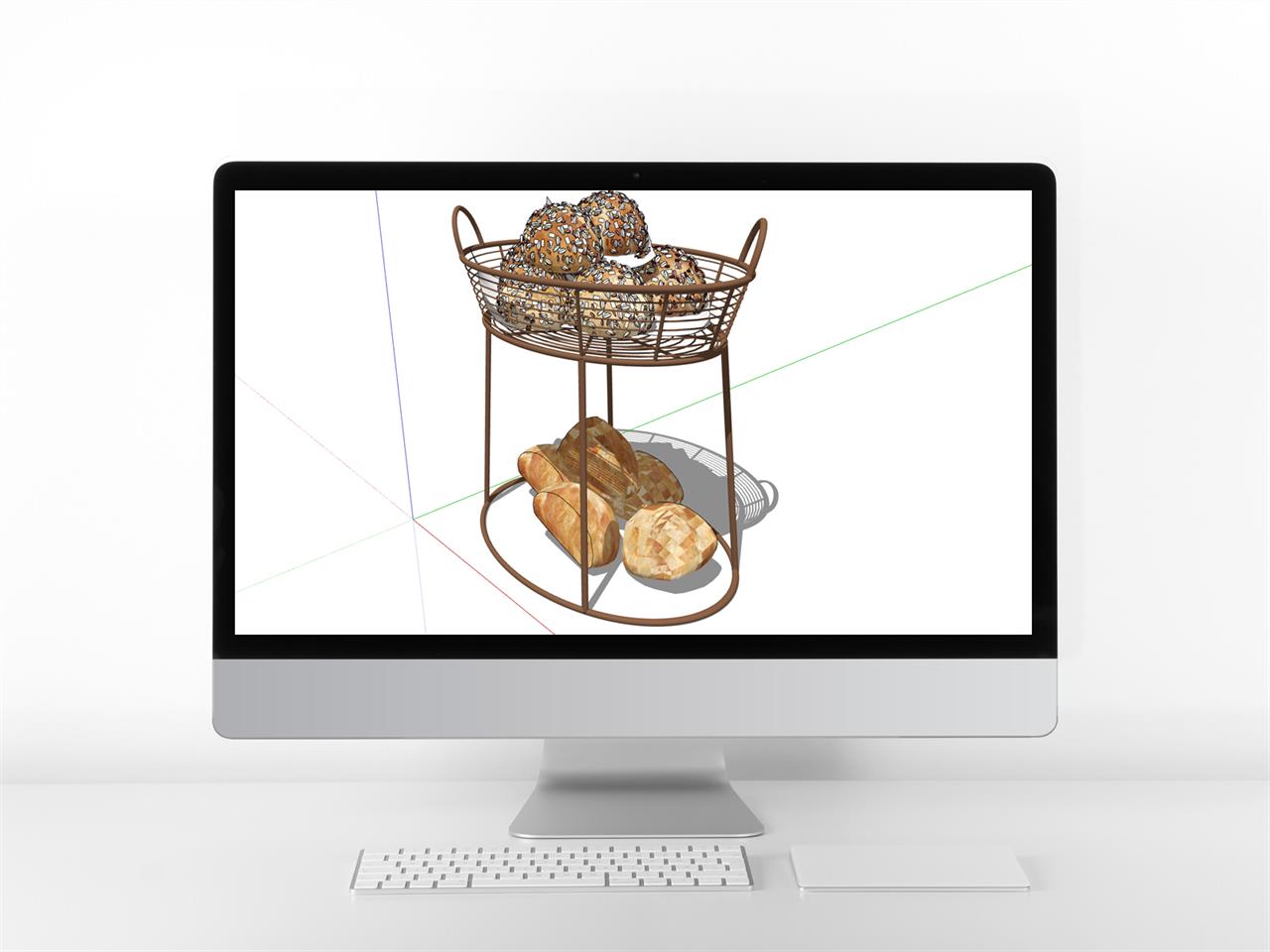 깔끔한 음식주류 sketchup 소스