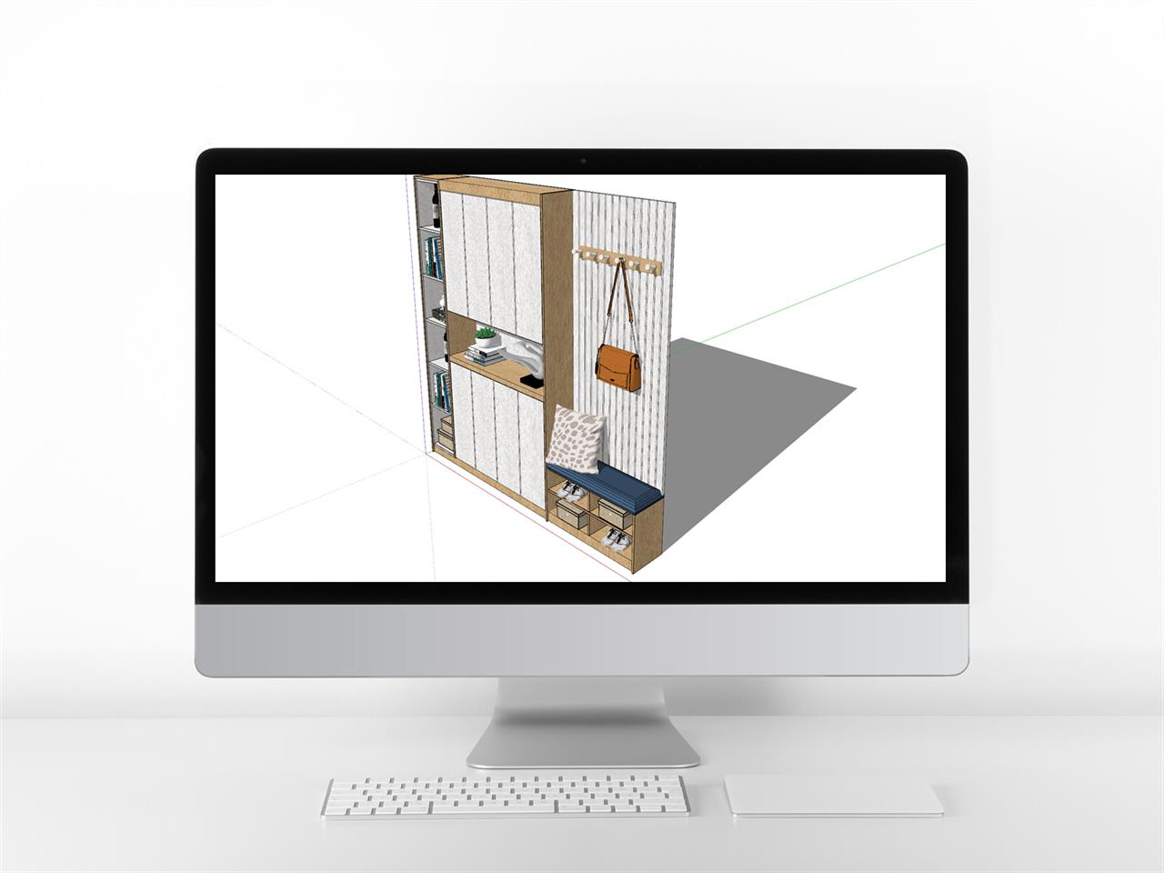 멋진 신발장 sketchup 소스