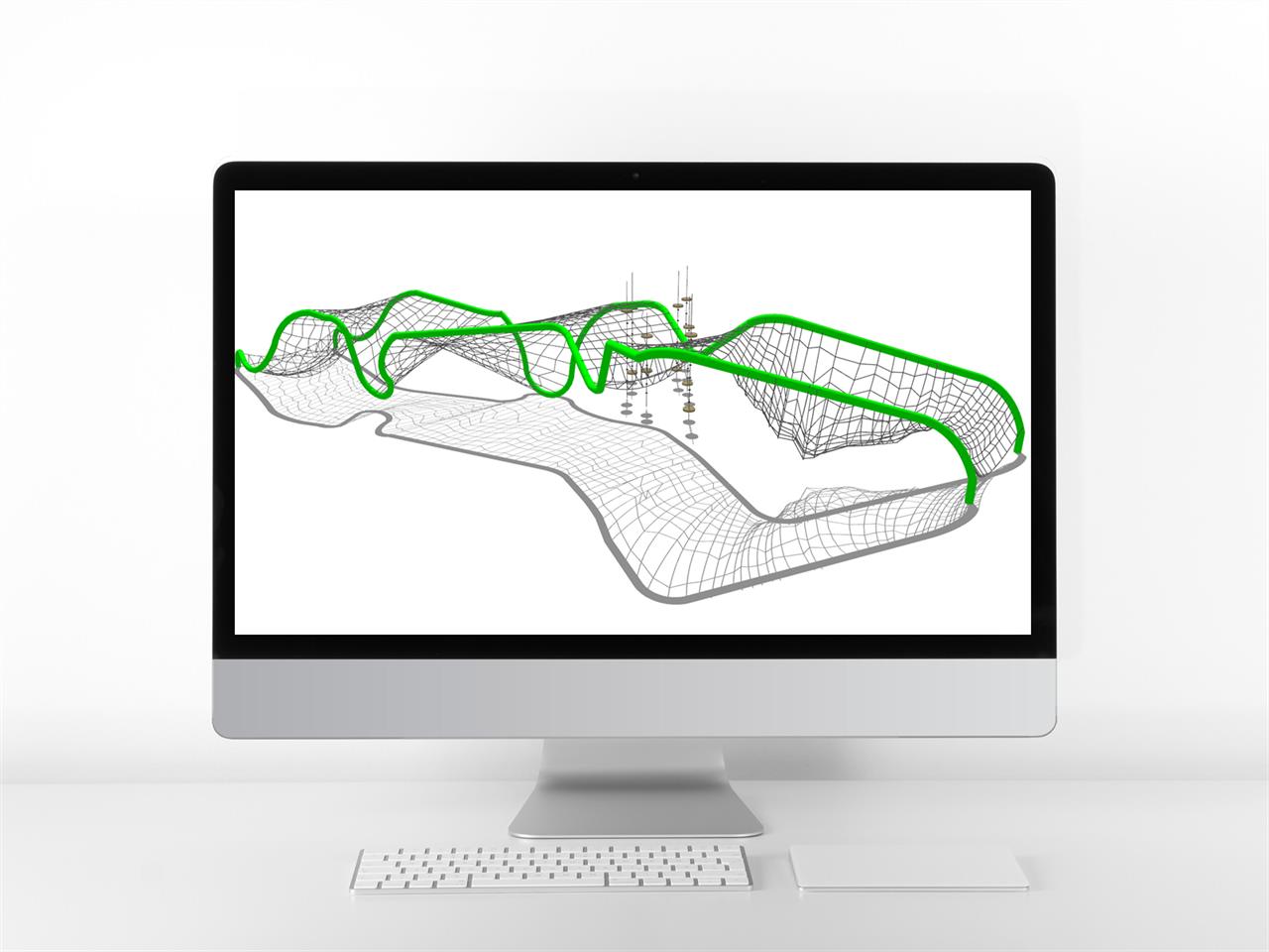 멋진 놀이시설 sketchup 소스