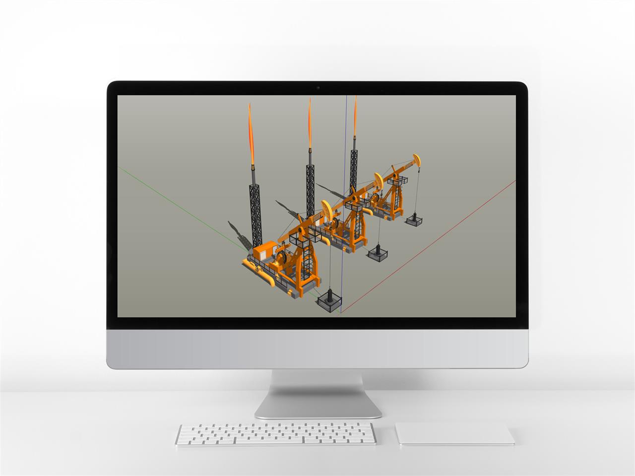 간편한 공용설비 sketchup 배경